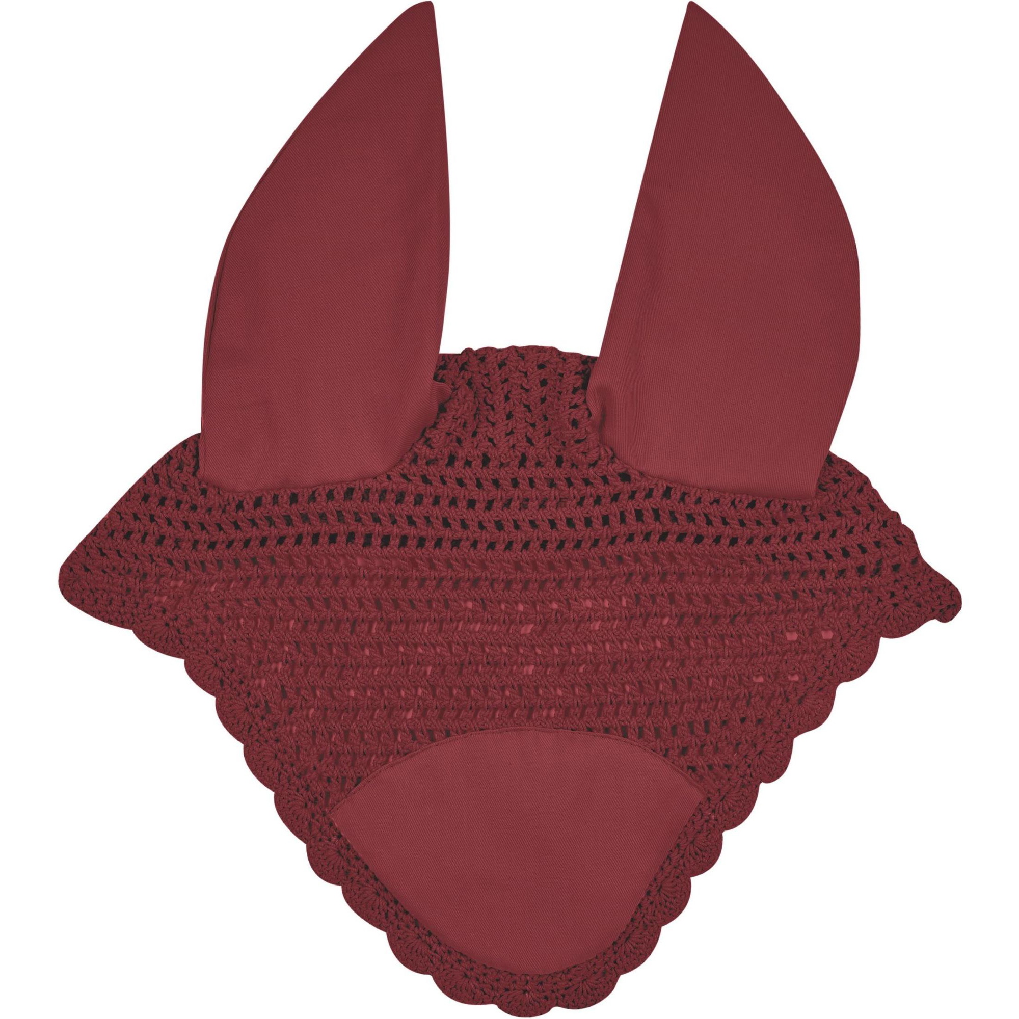 Weatherbeeta Prime Ear Bonnet - Maroon